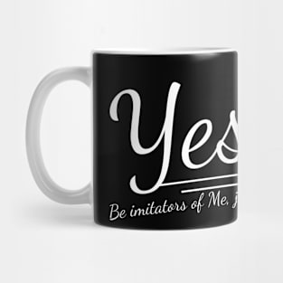 1 Corinthians 11:1 Mug